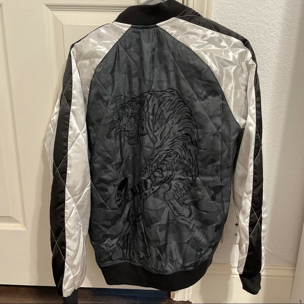 ASOS Embroided Bomber Jacket - Picture 4 of 4